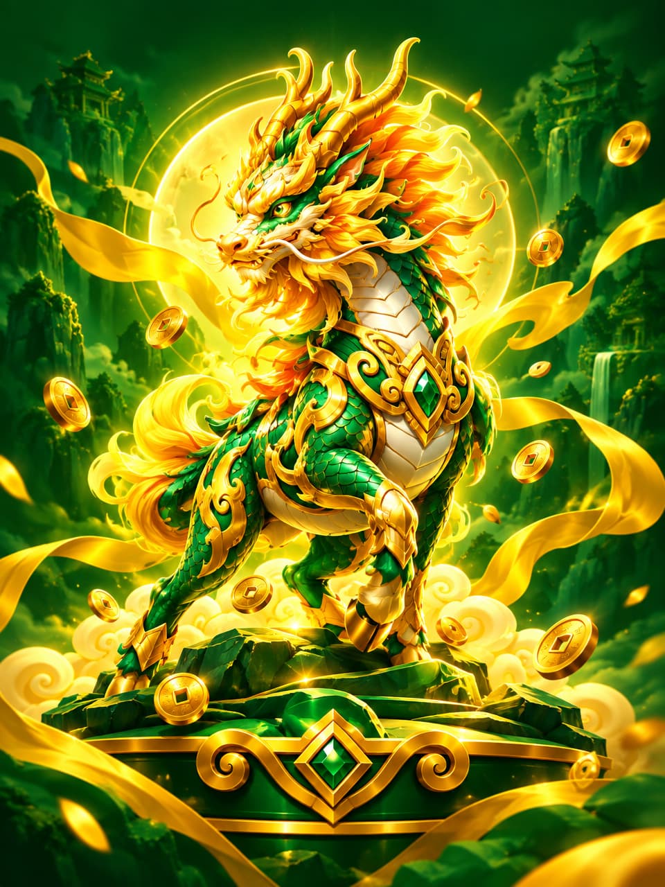 ภาพเกม PG Ways Of The Qilin ที่ออกแบบใหม่สำหรับ th39 - ทีเอช39
